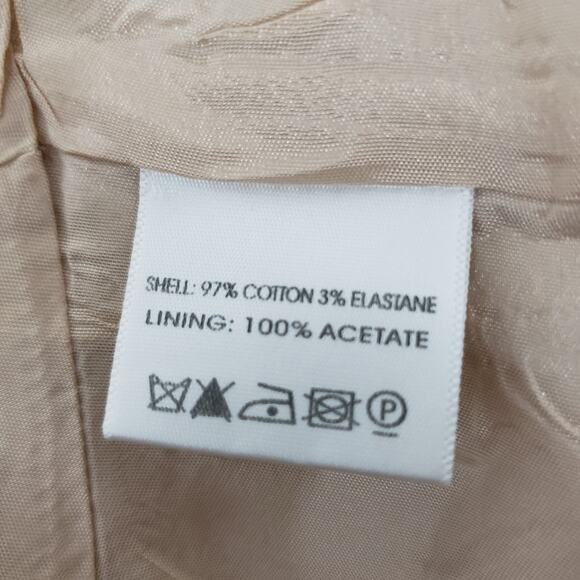 Reiss Poppy Blazer Jacket Size M/L Peplum Pleated Fitted Inverted Notch Collar - Picture 15 of 16